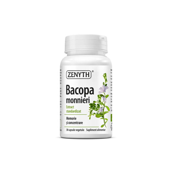 Bacopa Monnieri, 30 capsule, Zenyth