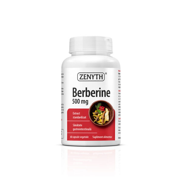 Berberina, 60 capsule, 500 mg, Zenyth