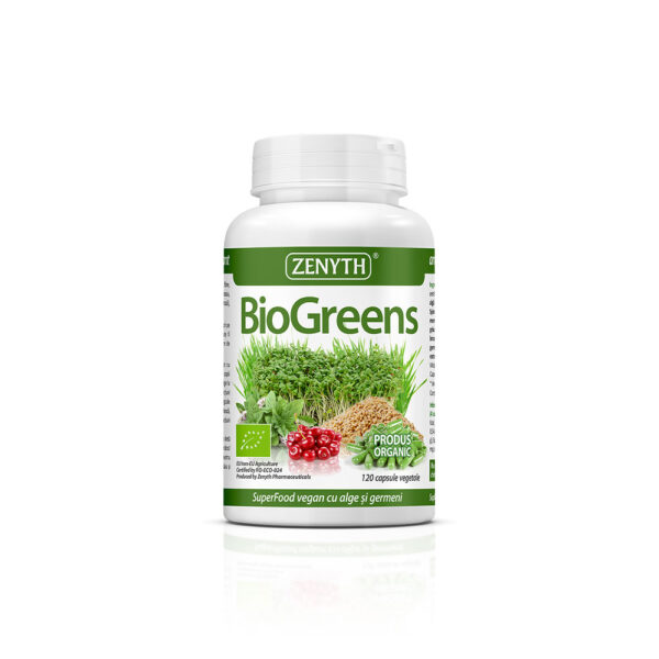 BioGreens, 120 capsule, Zenyth