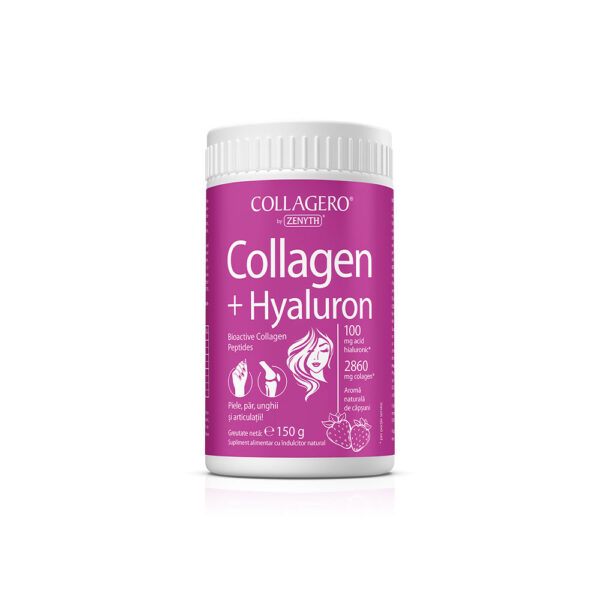 Collagen + Hyaluron, pulbere, 150 g, Zenyth
