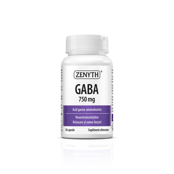 GABA, 30 capsule, 750 mg, Zenyth