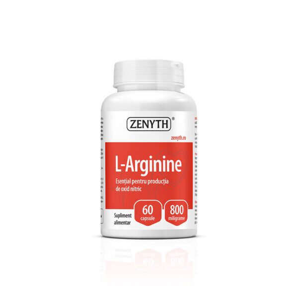 L-Arginine, 60 capsule, 800 mg, Zenyth