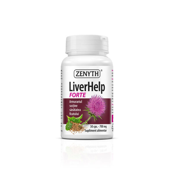 LiverHelp Forte, 30 capsule, 700 mg, Zenyth