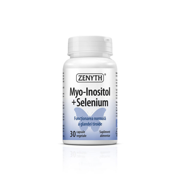 Myo-Inositol + Seleniu, 30 capsule, Zenyth