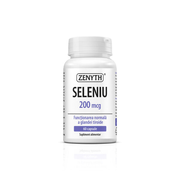 Seleniu 200 mcg, 60 capsule, Zenyth