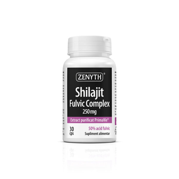 Shilajit Fulvic Complex, 30 capsule, 250 mg, Zenyth