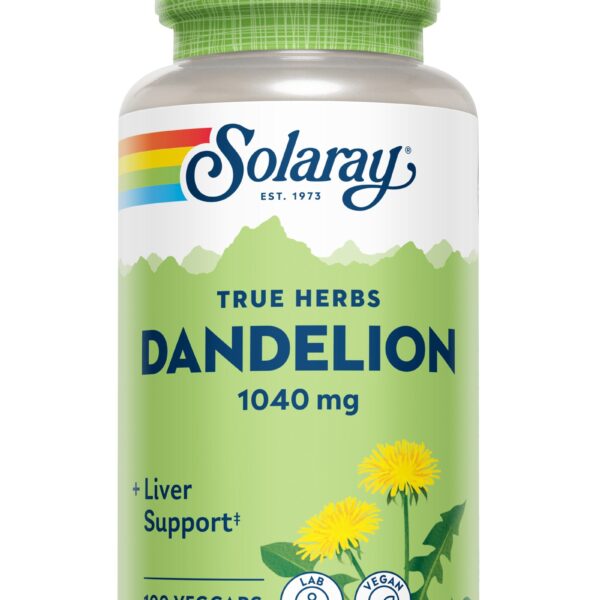 Dandelion (Papadie), Solaray, 100 capsule, Secom