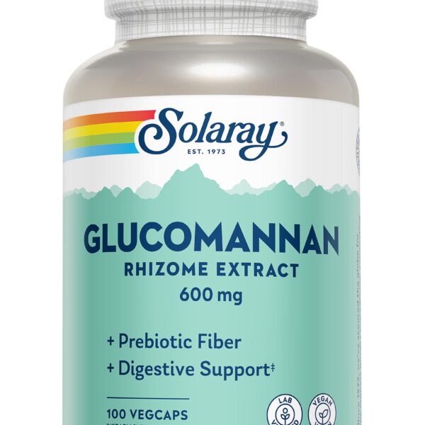 Glucomannan, Solaray, 100 capsule, Secom