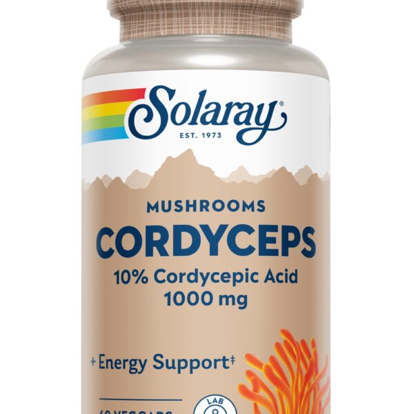 Cordyceps, Solaray, 60 capsule, Secom