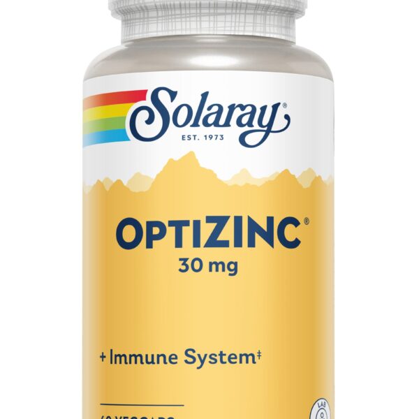 OptiZinc, Solaray, 30 mg, Secom