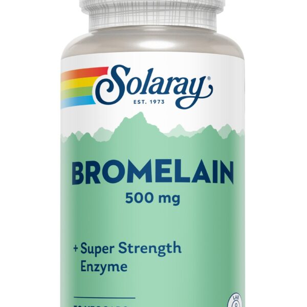 Bromelain 500 mg, Solaray, 30 capsule, Secom