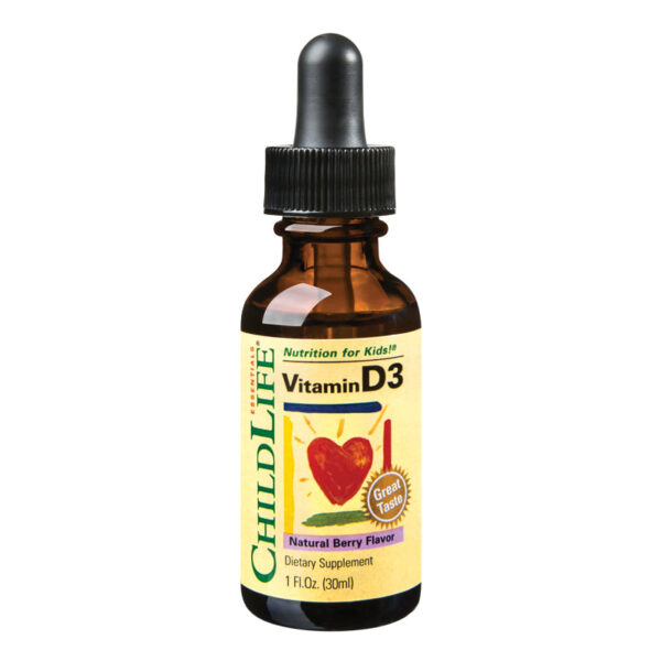 Vitamina D3, Childlife Essentials, 500UI, 30 ml, Secom