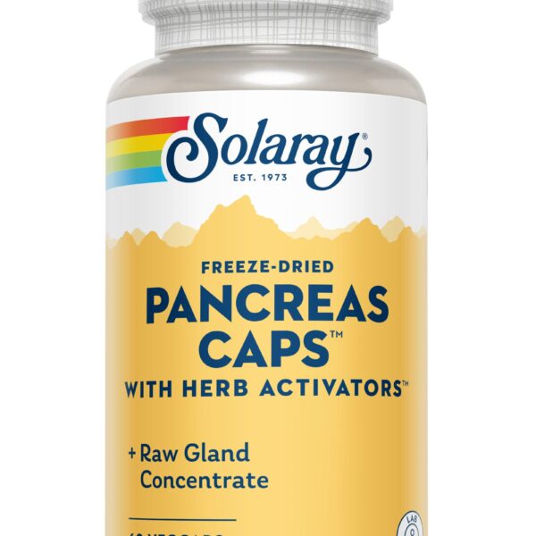Pancreas Caps, Solaray, 60 capsule, Secom