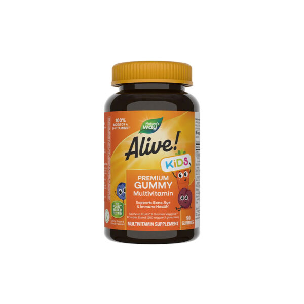 Alive! Kids, Gummy Multivitamin, Nature's Way, 60 jeleuri, Secom