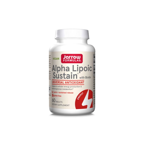 Alpha Lipoic Sustain 300 mg, Jarrow Formulas, 120 tablete, Secom