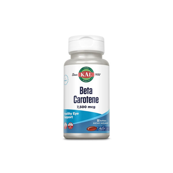 Beta Carotene, KAL, 50 capsule, 7.500 mcg, Secom