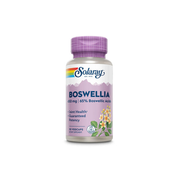 Boswellia, Solaray, 30 capsule, 450 mg, Secom