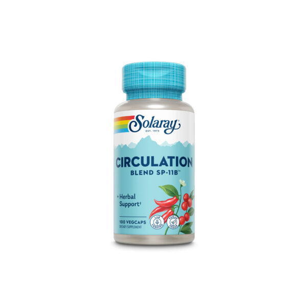 Circulation Blend, Solaray, 100 capsule, Secom