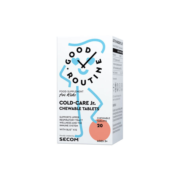 Cold-Care Jr. Chewable Tablets, Good Routine, 20 tablete, Secom