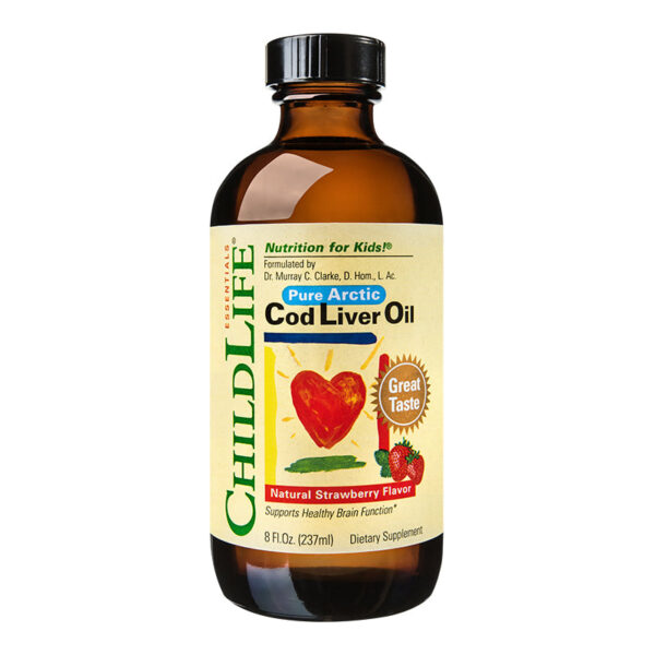 Cod Liver Oil, Childlife Essentials, 237 ml, Secom