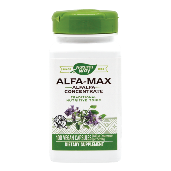 Alfa-Max, Nature's Way, 100 capsule, Secom