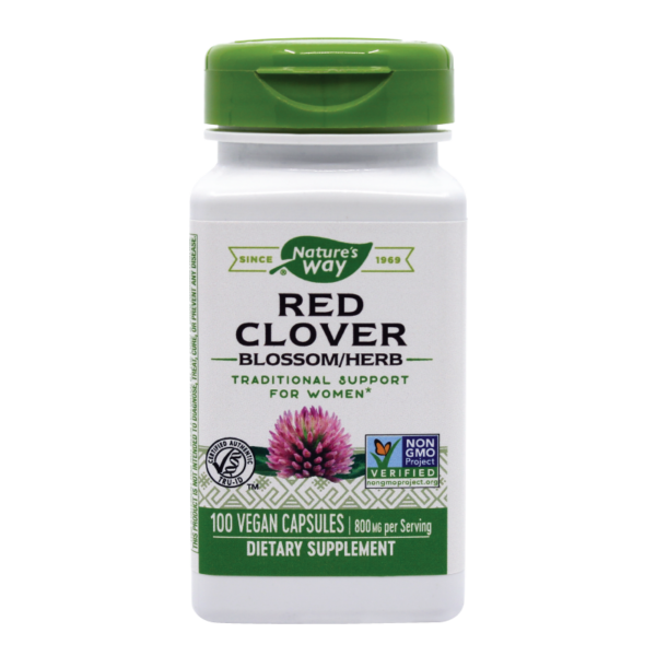 Red Clover, Nature's Way, 400 mg,  100 capsule, Secom
