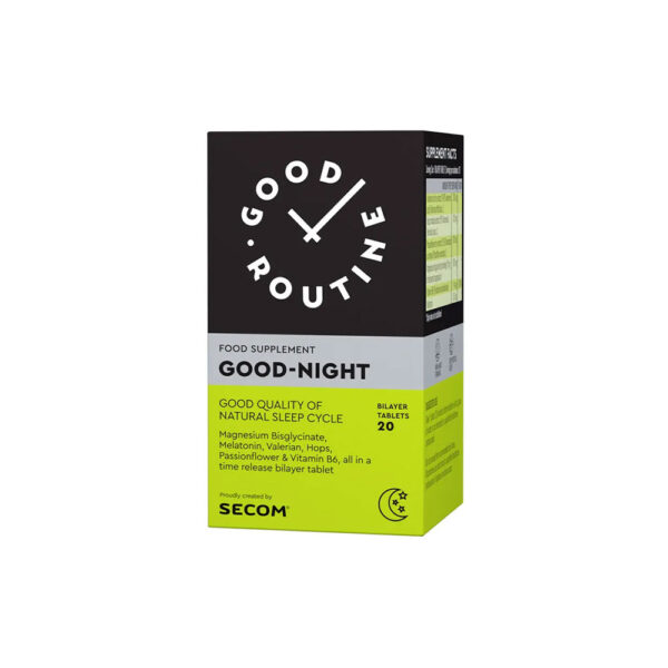 Good-Night, Good Routine, 20 tablete, Secom