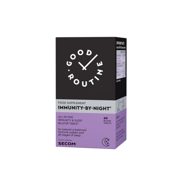 Immunity-By-Night®, Good Routine, 60 tablete, Secom