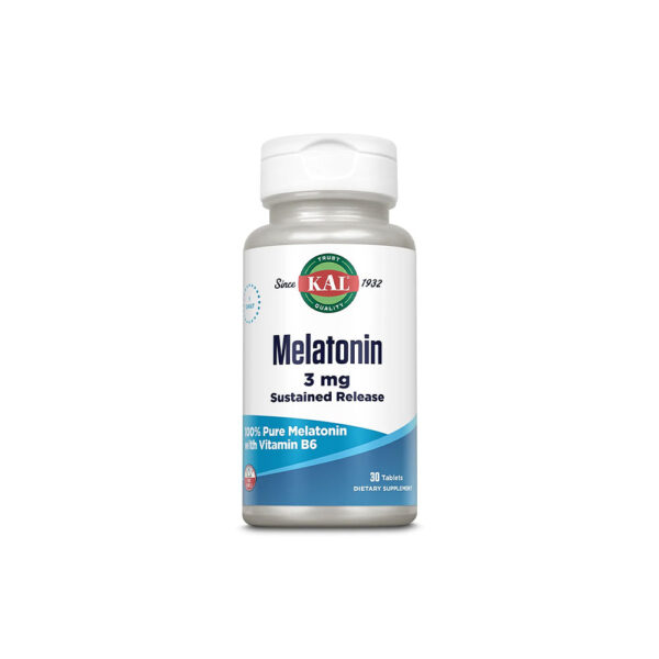 Melatonin 3 mg, KAL, 30 comprimate, Secom