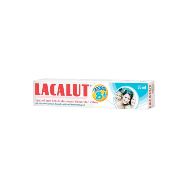 Pastă de dinți Lacalut Teens 8+ ani, 50 ml, Theiss Naturwaren