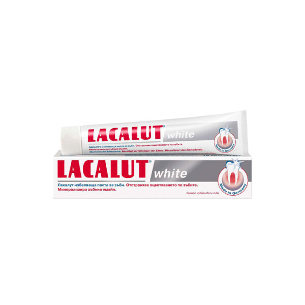 Pastă de dinți Lacalut White, 75 ml, Theiss Naturwaren
