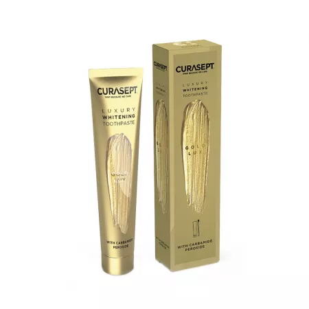 CURASEPT pasta dinti gold luxury whitening 75ml