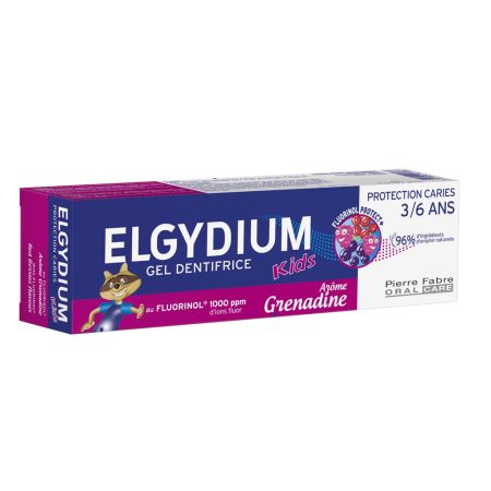 Pastă de Dinți pentru copii cu aromă de fructe de pădure, 50 ml, Elgydium