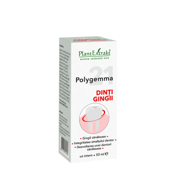 Polygemma 21 dinți, gingii, 50 ml, PlantExtrakt