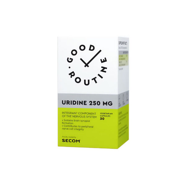 Uridine 250 mg, Good Routine, 10 capsule vegetale, Secom