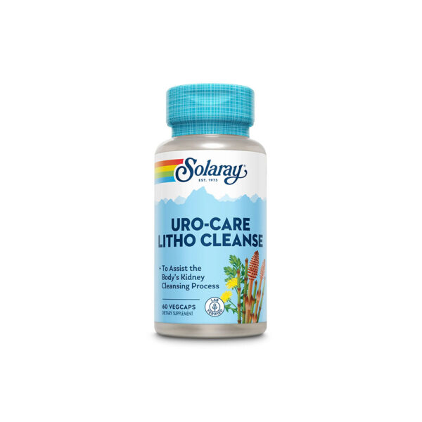 Uro-Care Litho Cleanse, Solaray, 60 capsule, Secom