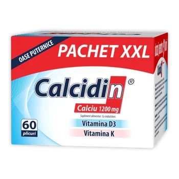 Calcidin, 60 plicuri, Zdrovit