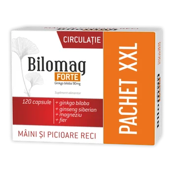 Bilomag Forte Circulație, 120 capsule, Zdrovit