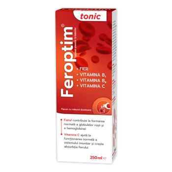 Feroptim Tonic, sirop, 250 ml, Zdrovit