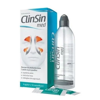 Clinsin Med Set Irigator, 16 plicuri, Zdrovit