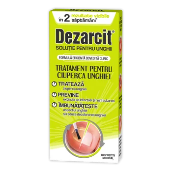 Dezarcit Soluție Tratament Ciuperca Unghiei, 5 ml, Zdrovit