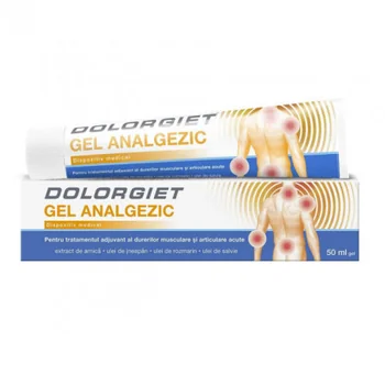 Dolorgiet, Gel Analgezic, 50 ml, Zdrovit