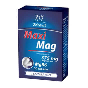 MaxiMag 375 mg, 30 capsule, Zdrovit
