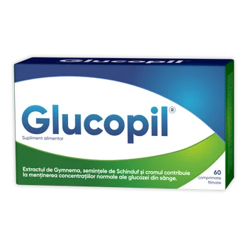 Glucopil, 60 comprimate filmate, Zdrovit