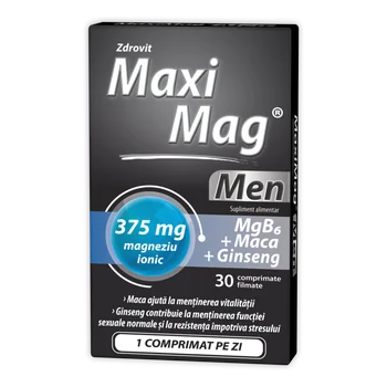 MaxiMag Men, 30 comprimate filmate, Zdrovit