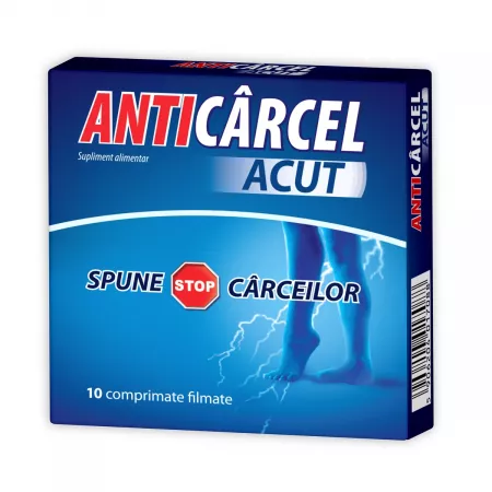 Anticarcel Acut, 10 comprimate filmate, Zdrovit