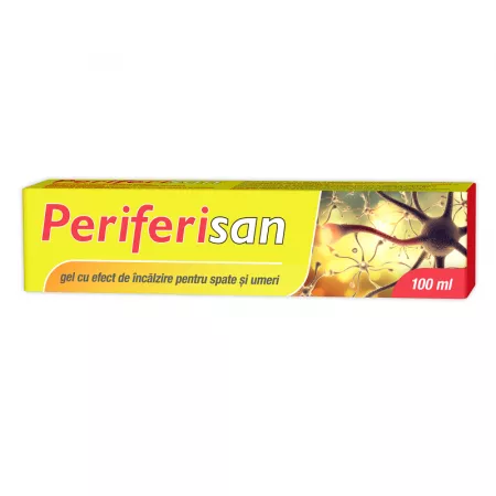 Periferisan Gel cu Efect de Încălzire, 100ml, Zdrovit