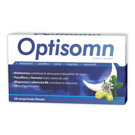 Optisomn, 28 comprimate filmate, Zdrovit