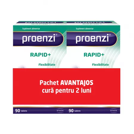 Proenzi Artrostop Rapid+, 180 tablete, pachet promo, Walmark