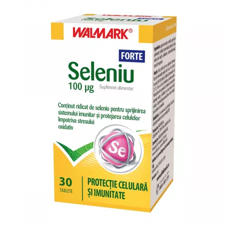 Seleniu, 30 comprimate, 100 mcg, Walmark
